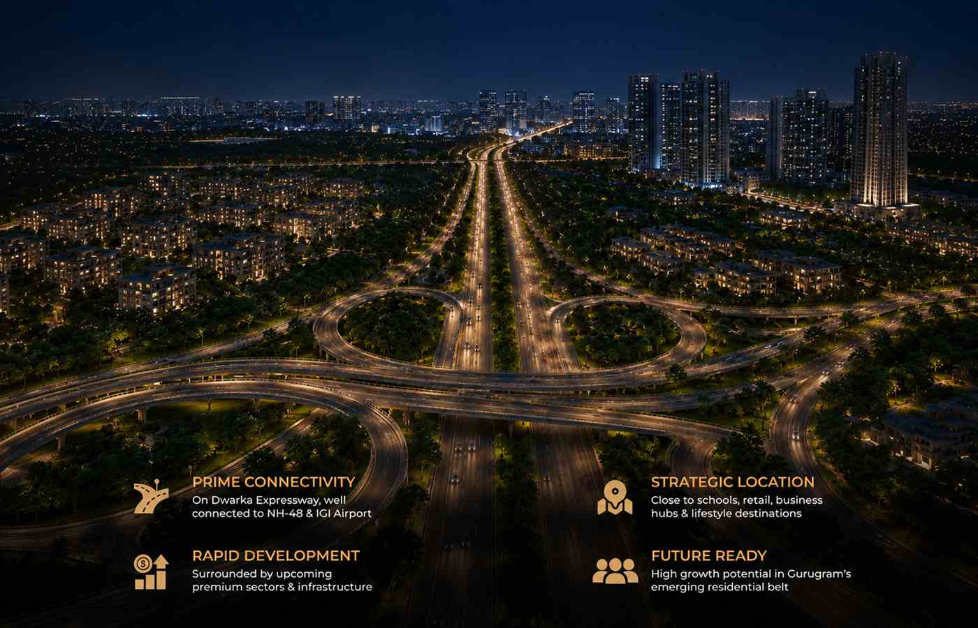VLPL Floors Location Map — Key distances and connectivity